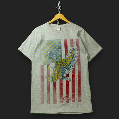 Fruit of the Loom Printed America T-Shirt