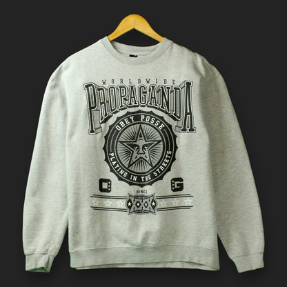 Obey Spell Out Sweater