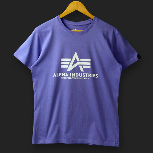 Alpha Industries Printed T-Shirt (Size-S)