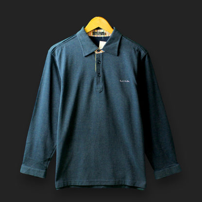 Paul Smith Long Sleeve Polo Shirt (Size-L)