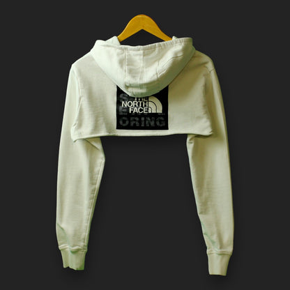 The North Face Cropped Hoodie (Size-S)