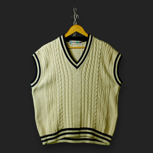 Fashinato's Knitted Vest (Size-XL)