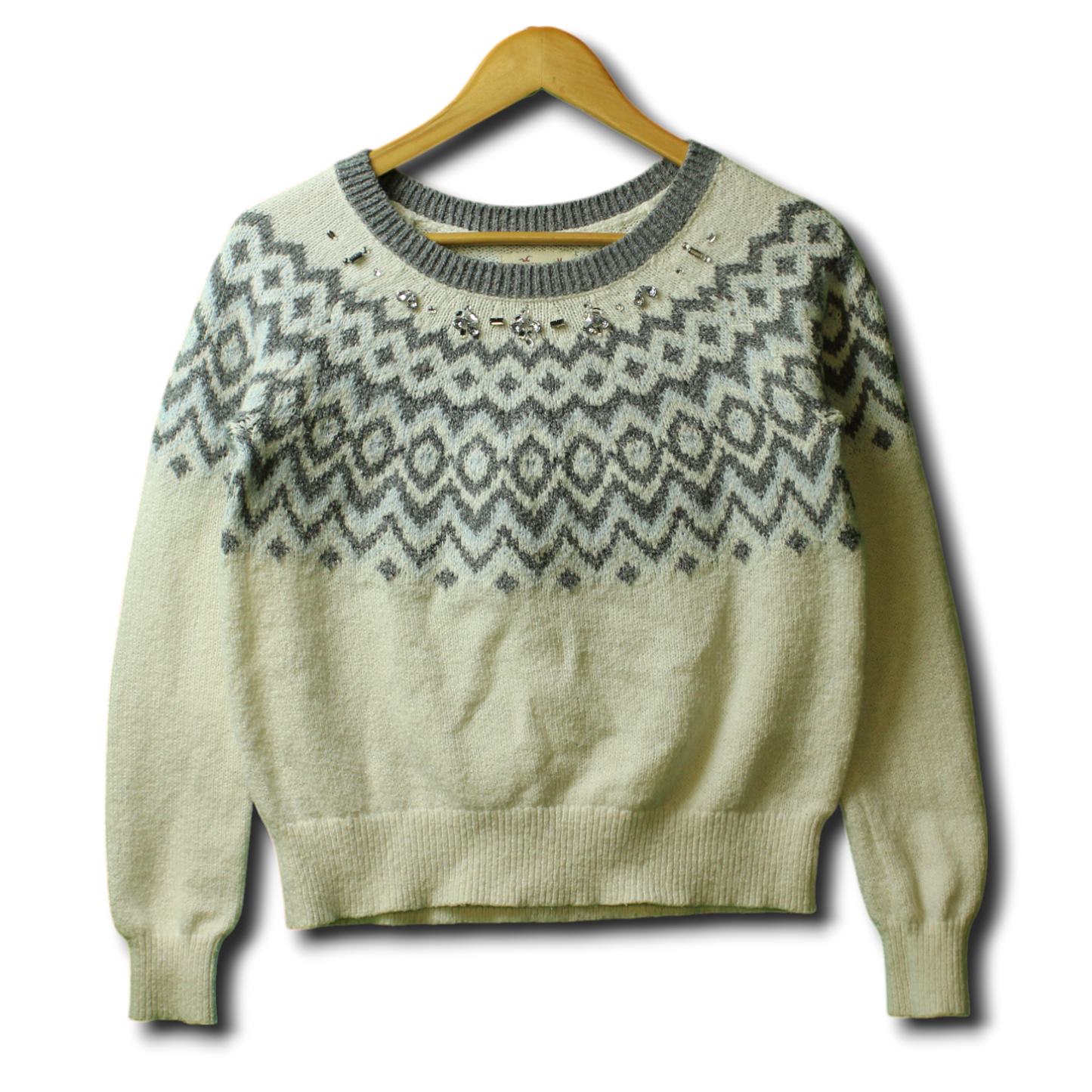 Hollister Knitted Sweater (Size-M)