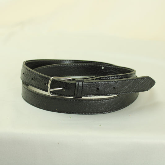 Leather Small Buckle Belt (120cm)