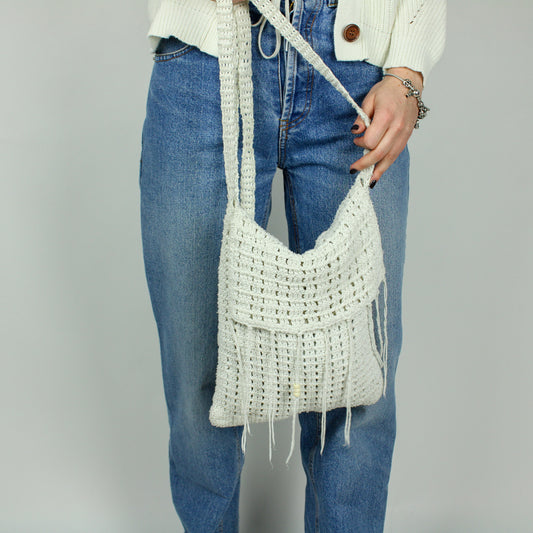 Knitted Long Shoulder Bag