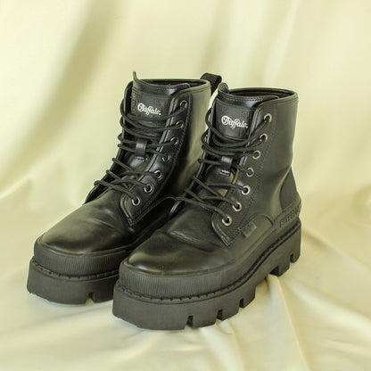 Buffalo Reven Laceup Hi Bakancs (Size-40)