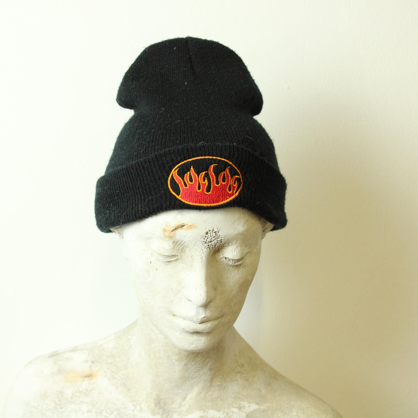 Flames Knitted Cap #S12