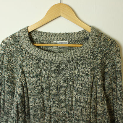 Vintage Knitted Sweater (Size-L)