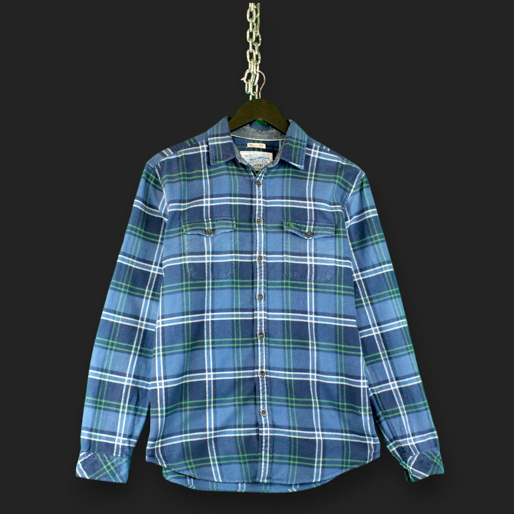 Superduper Shirting Classic Fit Flannel Long Sleeve Shirt