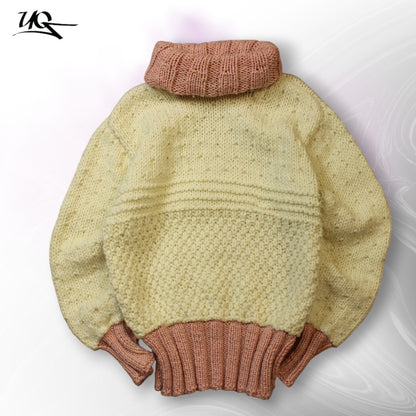 Vintage Knitted Sweater (Size-L)