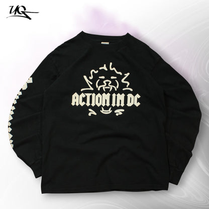 Action In DC Long Sleeve T-Shirt (Size-M)