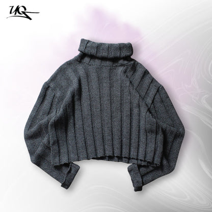 Clockhouse Knitted Crop Sweater (Women-L)