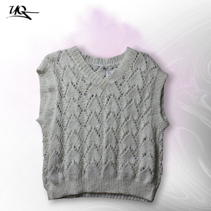 Vintage Knitted Vest (Women-L)