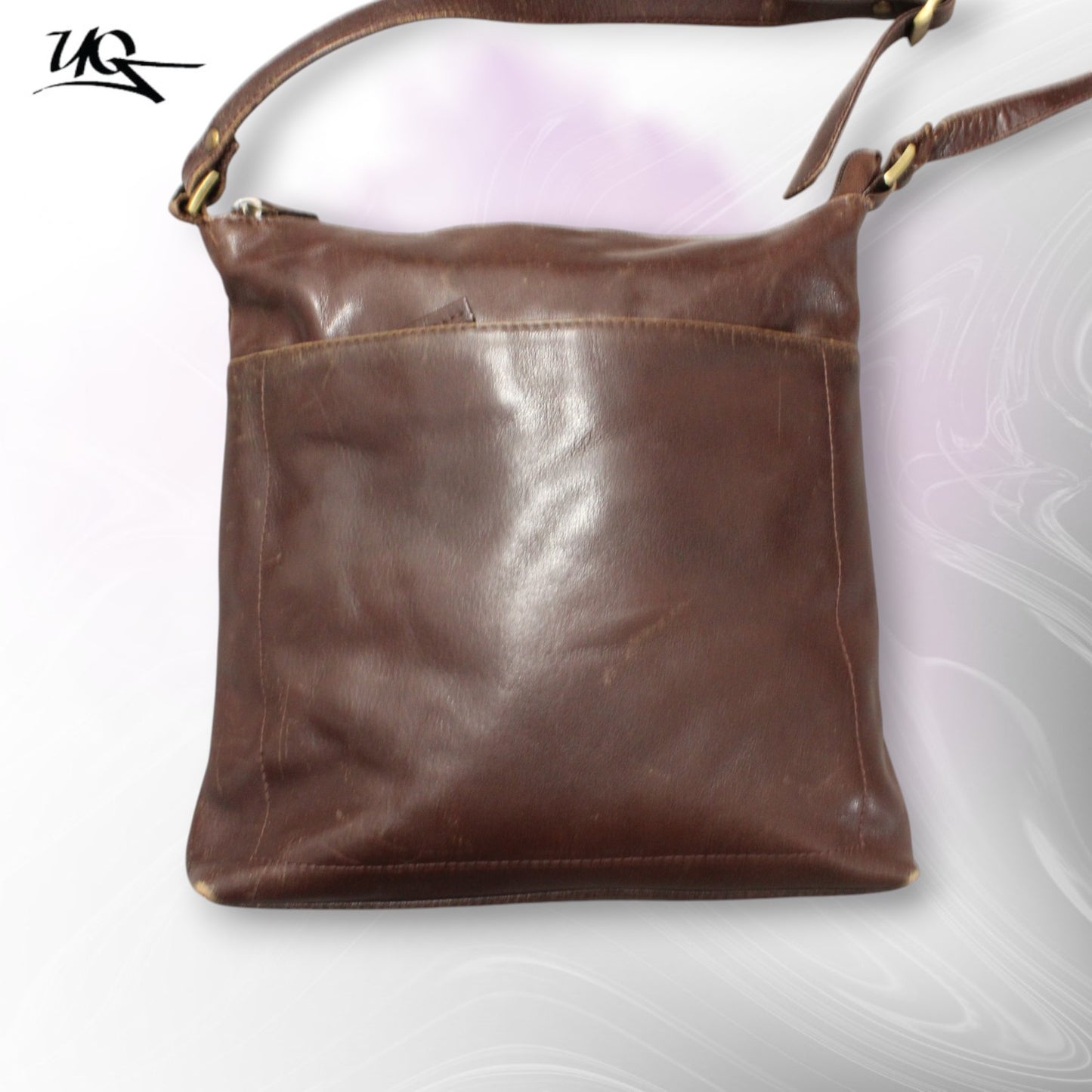 Essentials Leather Shoulder Bag