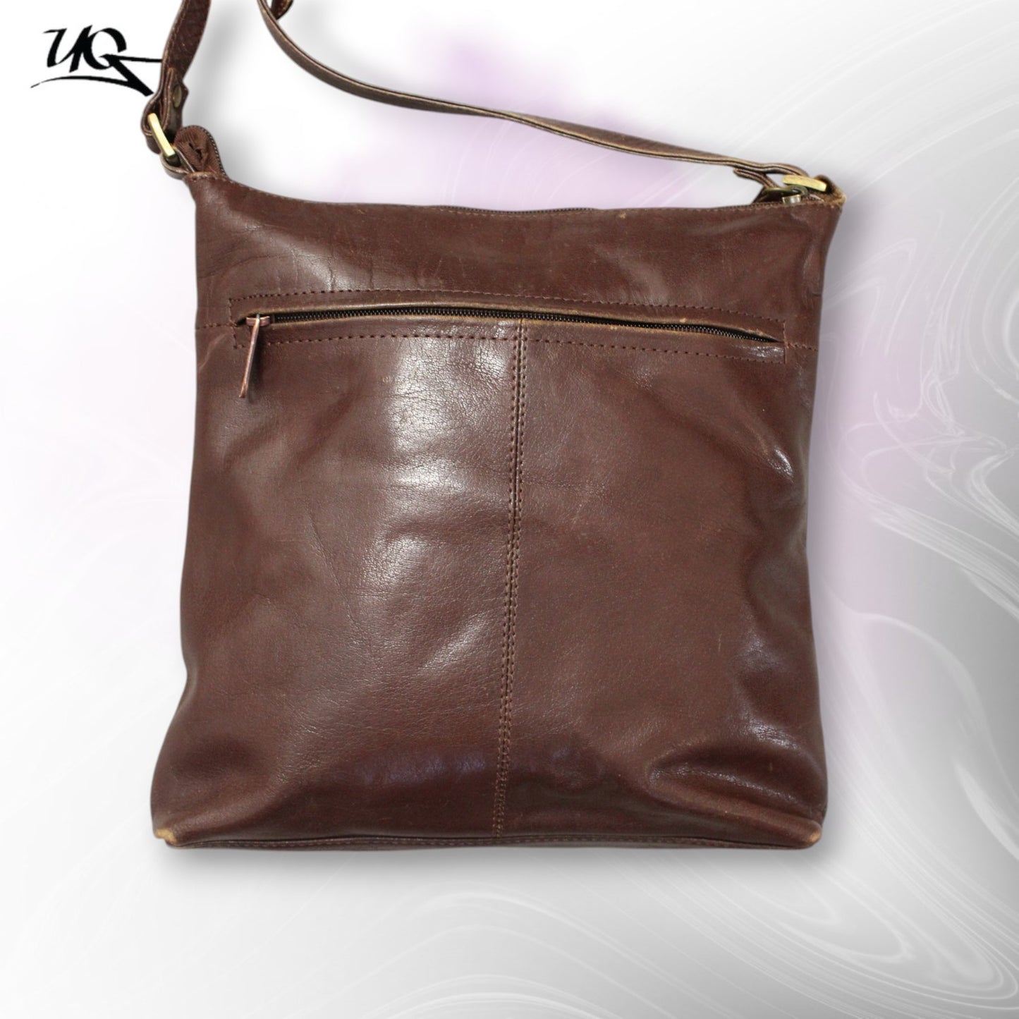 Essentials Leather Shoulder Bag