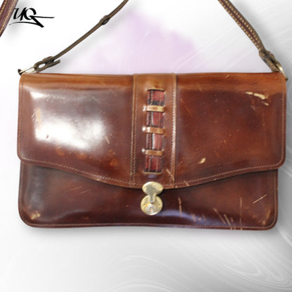 Vintage Leather Shoulder Bag