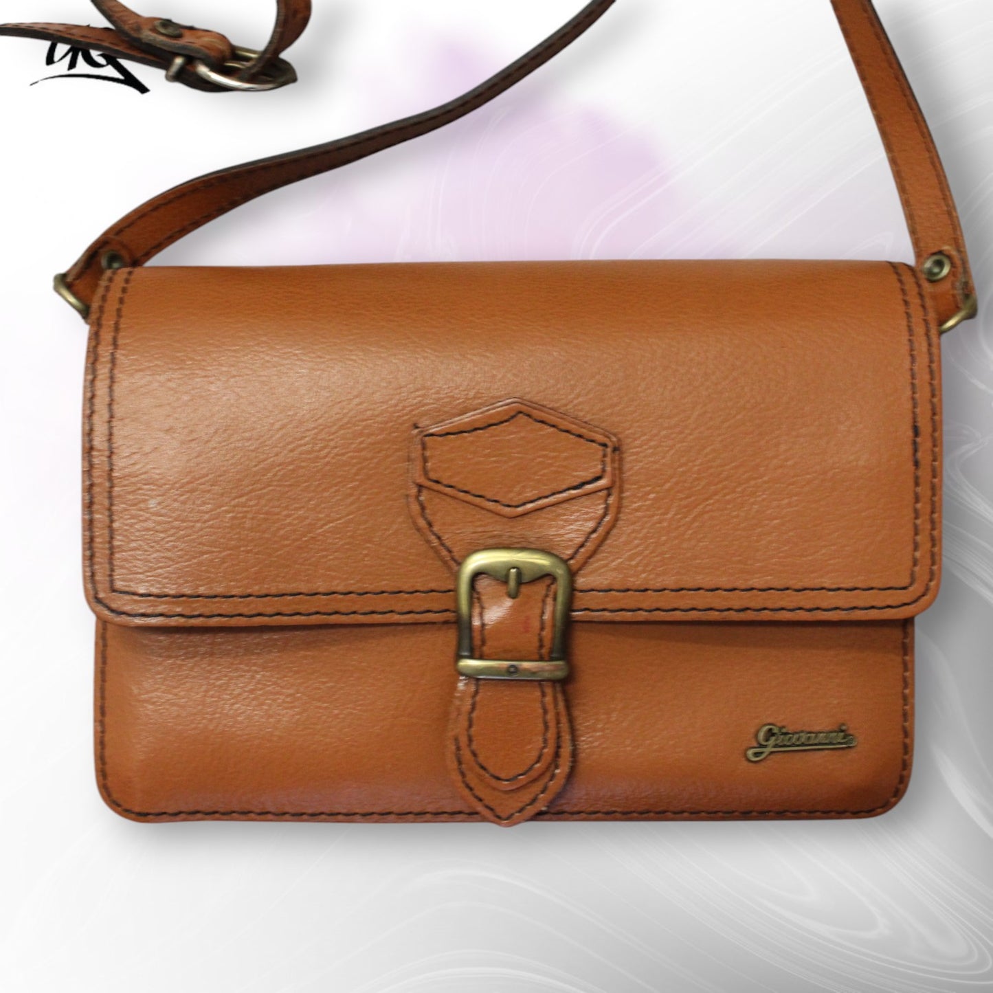 Giovanni Leather Shoulder Bag