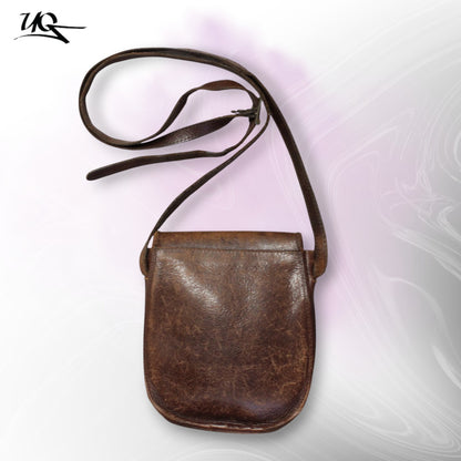 Vintage Leather Small Shoulder Bag