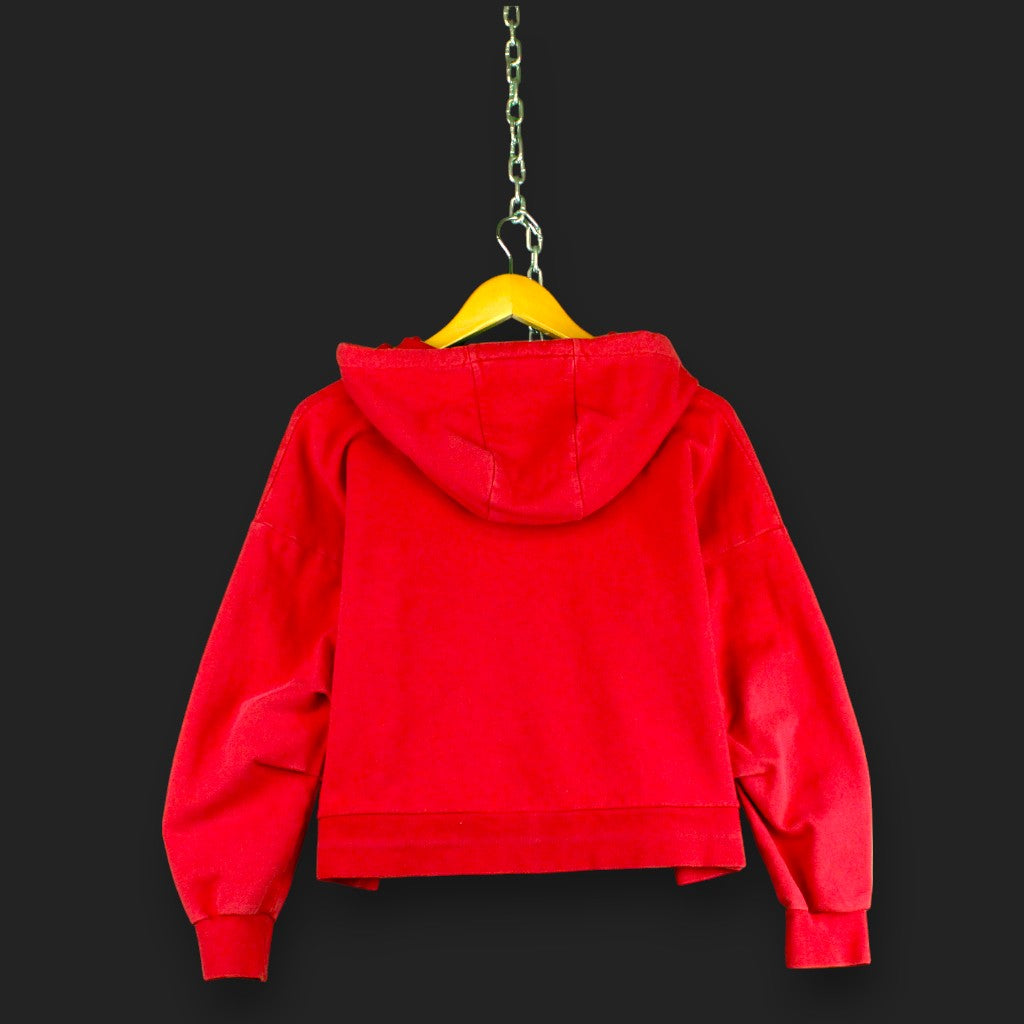 Minimal Crop Hoodie